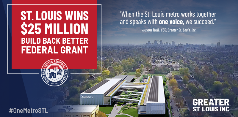 Graphic: St. Louis Wins $25 Million Build Back Better Federal Grant