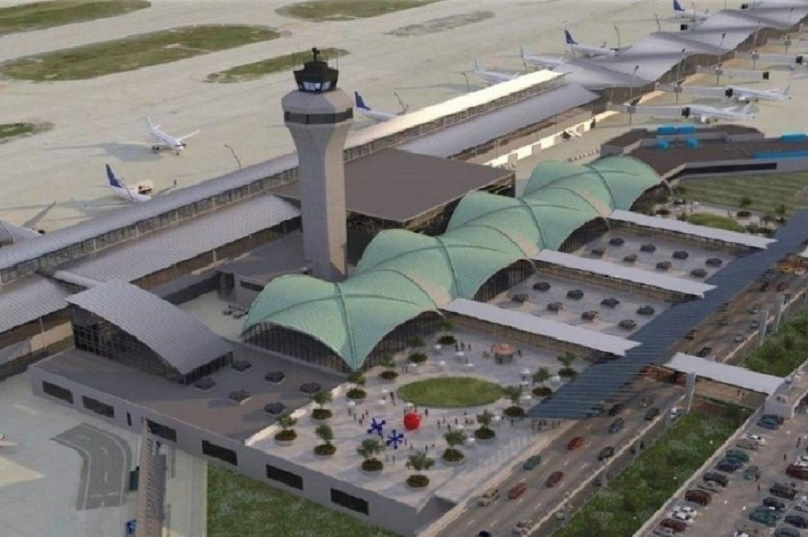 Artist rendering of a potential STL Consolidated Terminal