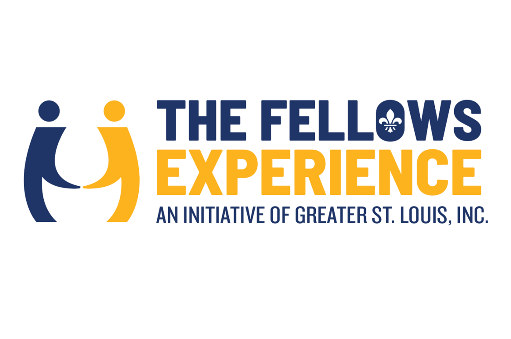 The Fellows Experience The Fellows Experience logo featuring two people shaking hands