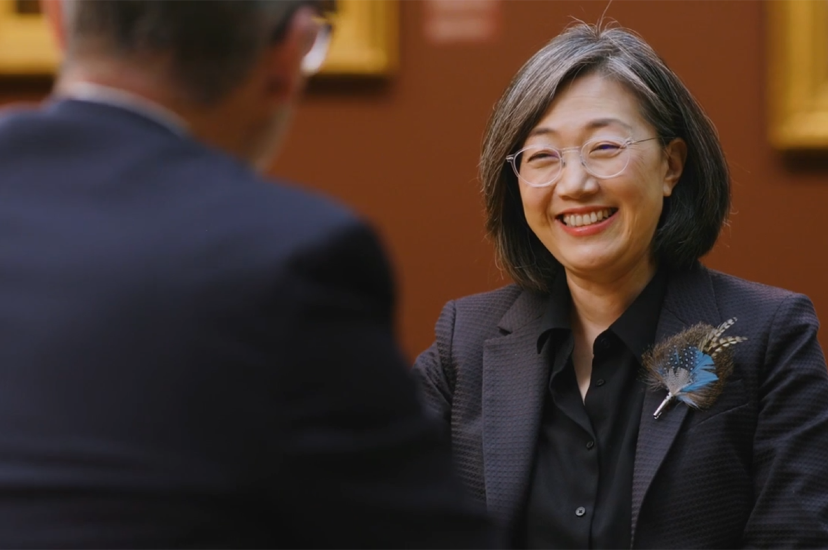 Min Jung Kim - Newsroom Min Jung Kim of the Saint Louis Art Museum talks to the St. Louis Post-Dispatch.
