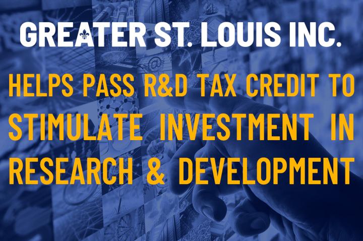 Image with text, GSL helps pass R&D tax credit to stimulate investment in research & development