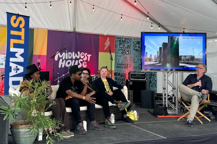 Representatives from Counterpublic, Kranzberg Arts Foundation, and St. Louis Arts Place Initiative present at SXSW 2023