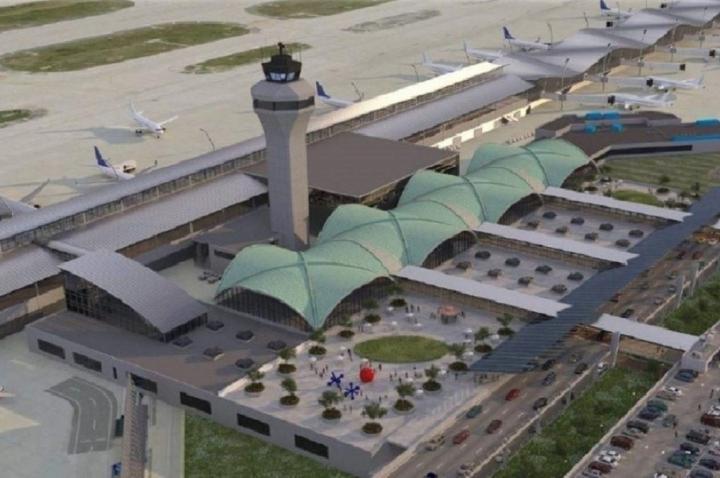 Artist rendering of a potential STL Consolidated Terminal