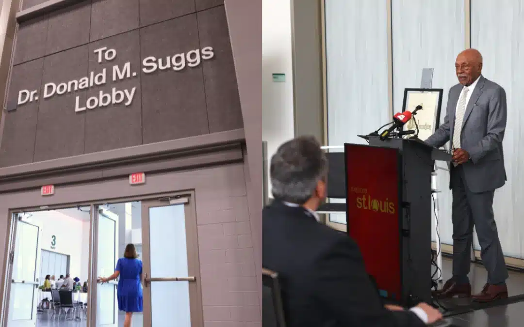 Suggs Lobby Dedicated at America’s Center