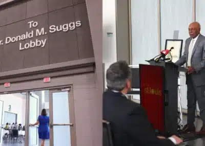 Suggs Lobby Dedicated at America’s Center