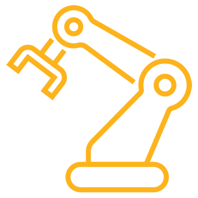 Solid golden-yellow square centered on a white background.