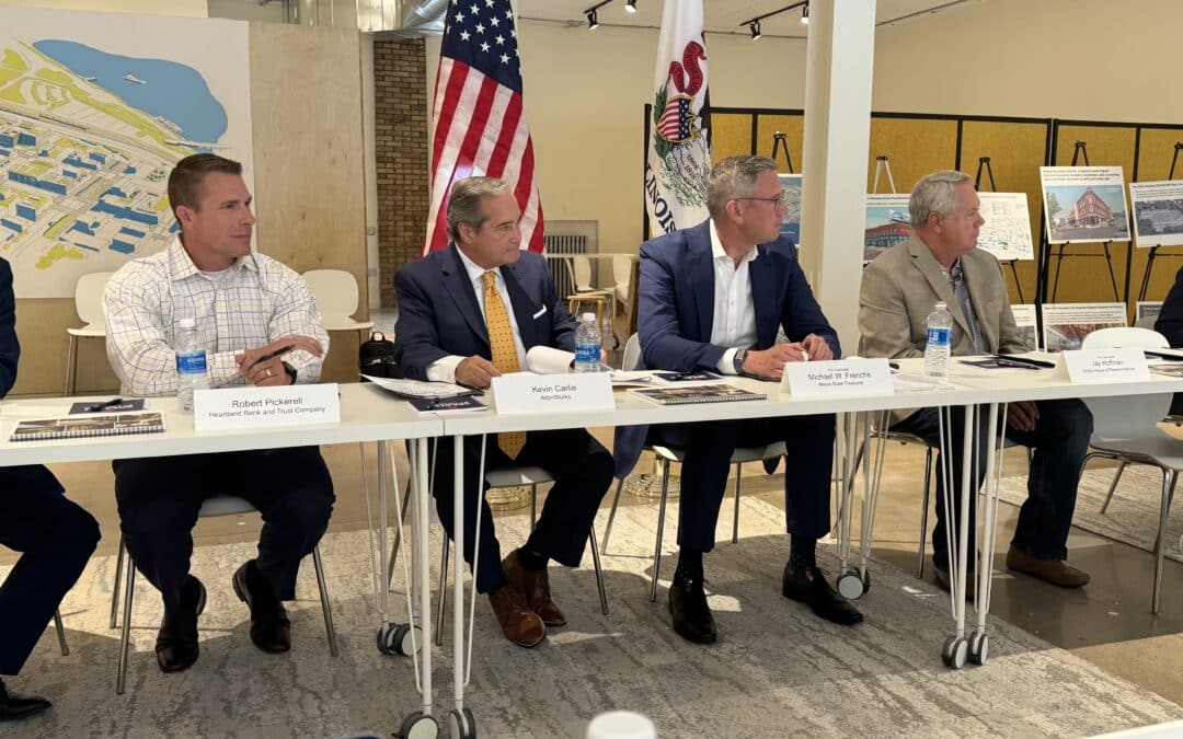 Illinois Treasurer Visits Alton to Promote Innovation, Start-Ups in Alton and the Region