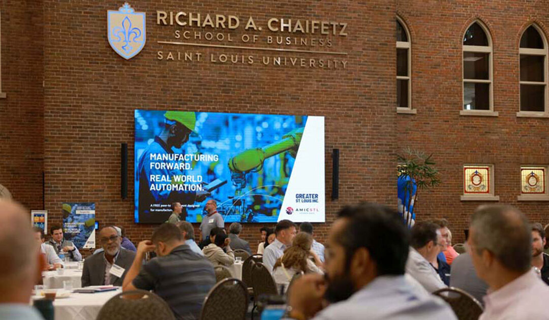 Automation in Action: A recap of AMICSTL’s “Manufacturing Forward” event
