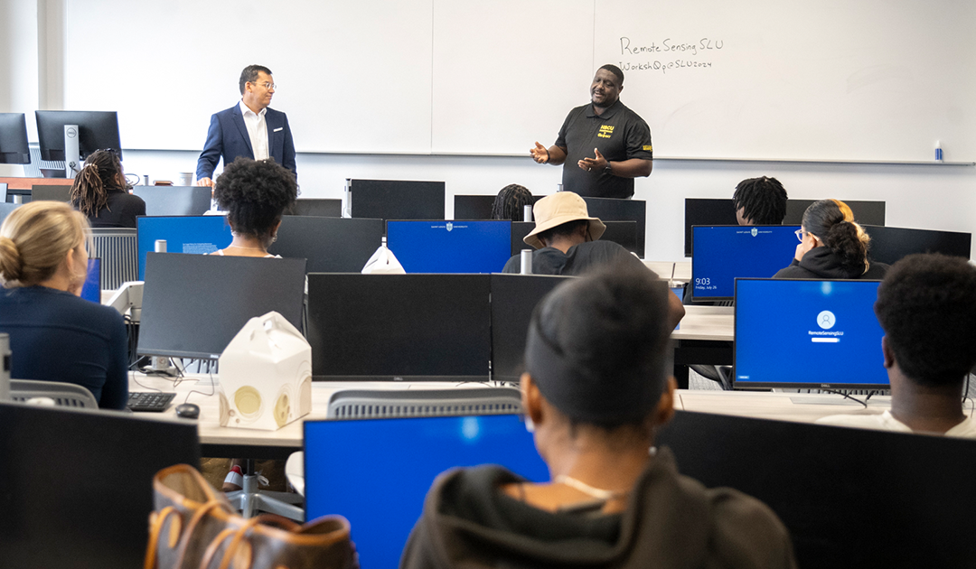 Harris-Stowe State University is training students from HBCUs across the U.S. for careers in geospatial science