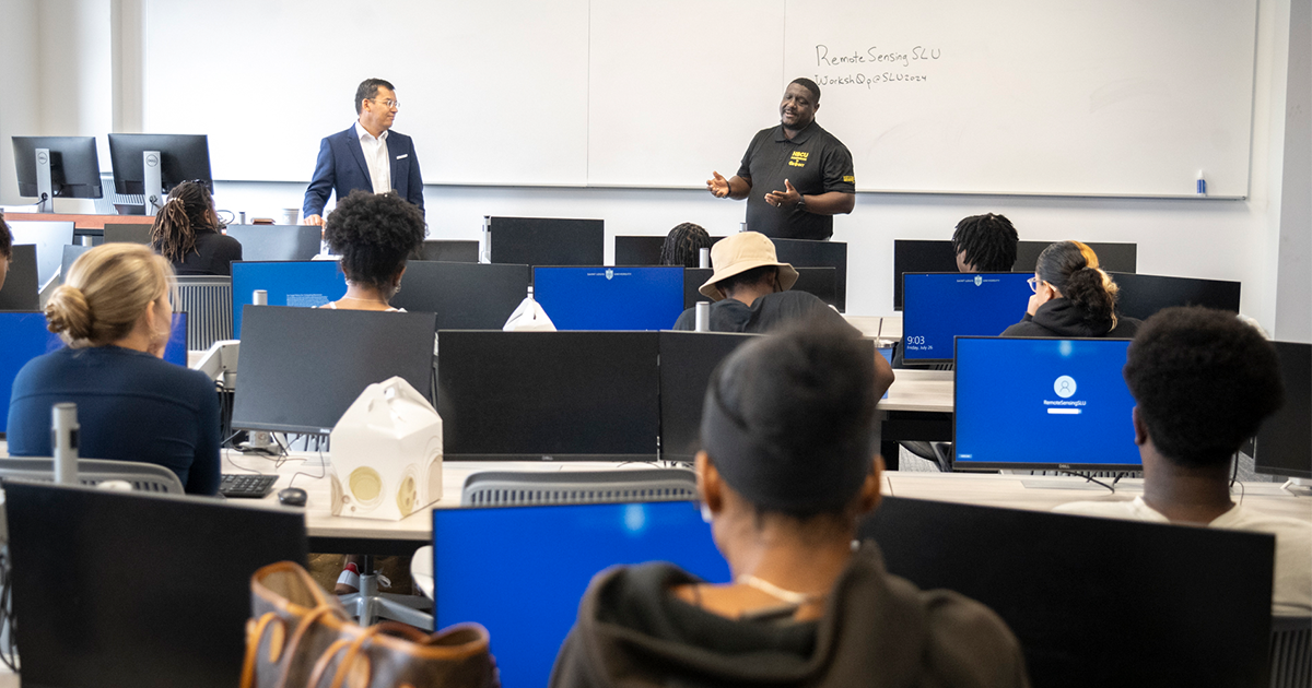 Harris-Stowe State University is training students from HBCUs across the U.S. for careers in geospatial science