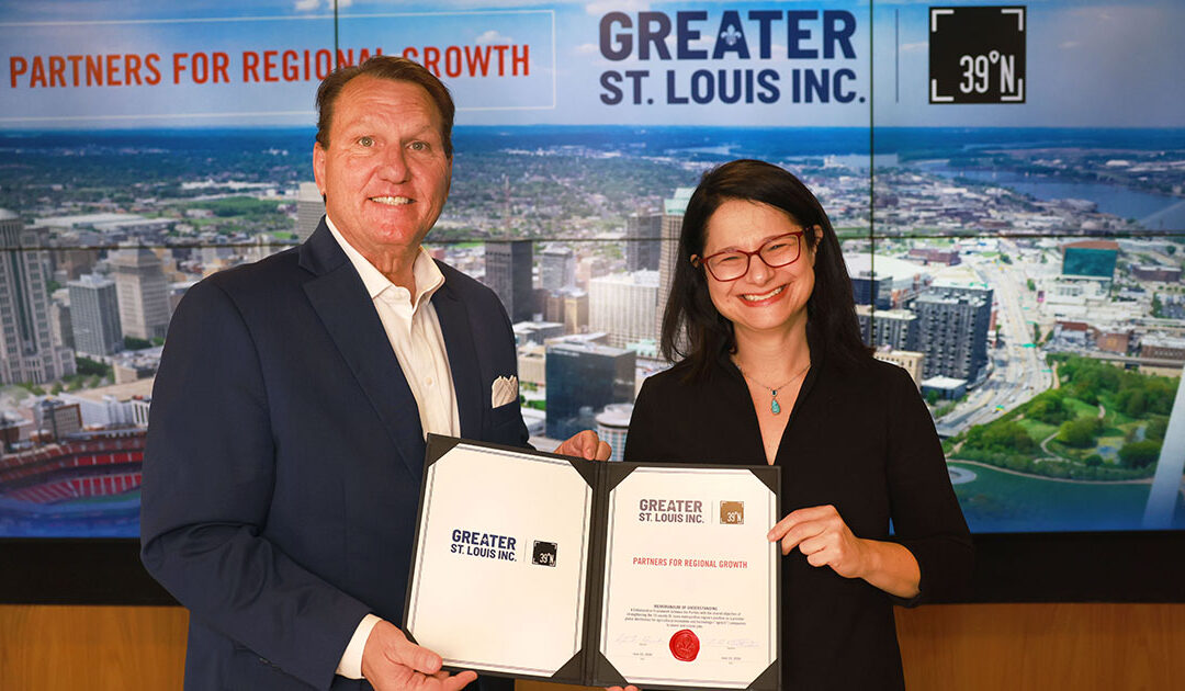 Greater St. Louis, Inc. and 39 North Announce Formal Partnership to Grow St. Louis Region’s Ag Innovation Community
