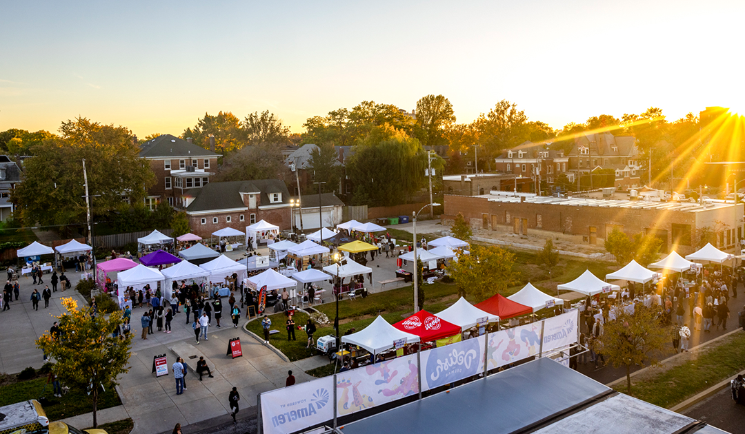 Delish on Delmar brings food, local makers, and live music together for a fall block party